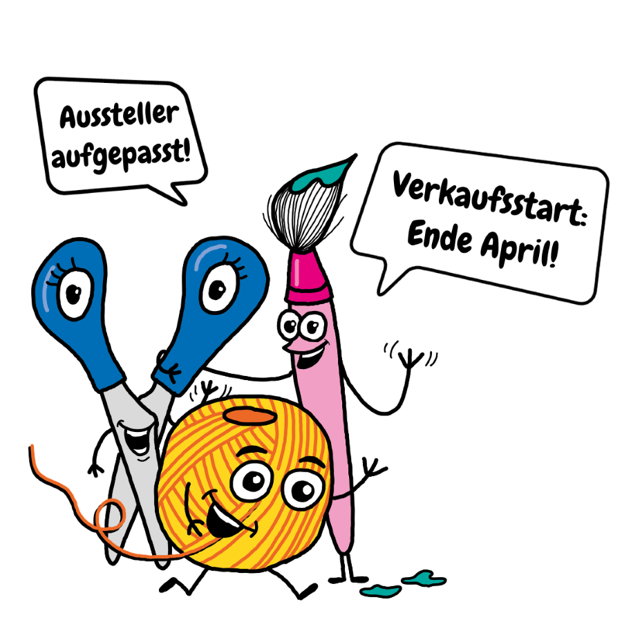 Kampagnenmotiv mit Verkaufsstartankündigung